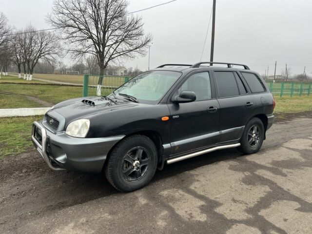 Чорний Хендай Санта Фе, об'ємом двигуна 2 л та пробігом 350 тис. км за 6999 $, фото 1 на Automoto.ua