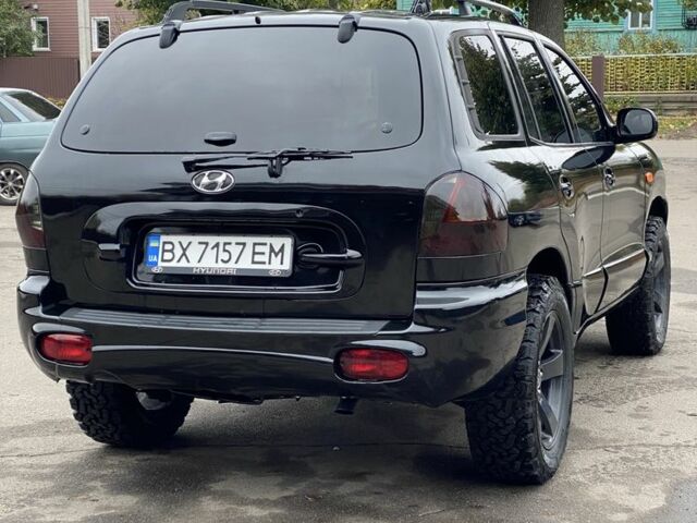 Чорний Хендай Санта Фе, об'ємом двигуна 2 л та пробігом 288 тис. км за 5400 $, фото 3 на Automoto.ua