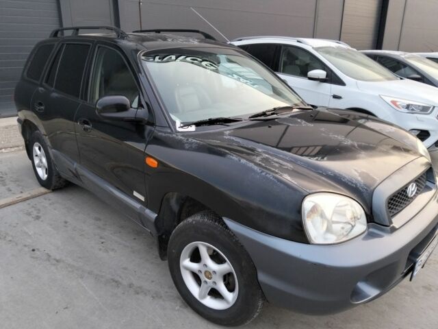 Черный Хендай Санта Фе, объемом двигателя 2.4 л и пробегом 240 тыс. км за 4400 $, фото 7 на Automoto.ua