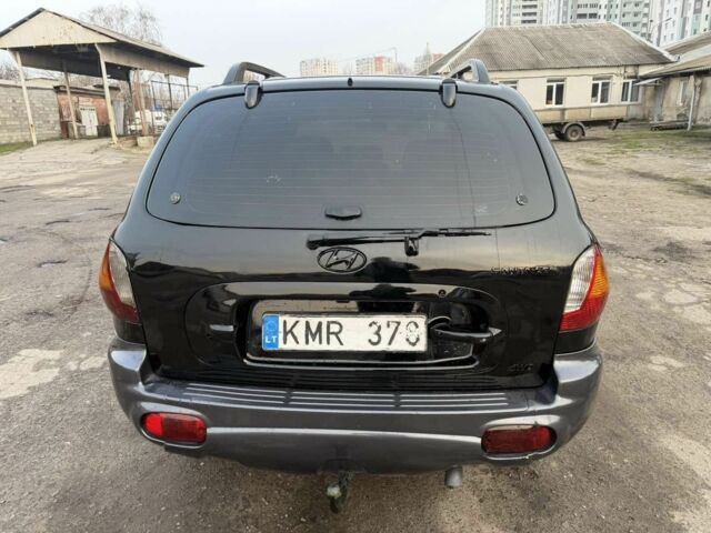 Черный Хендай Санта Фе, объемом двигателя 2 л и пробегом 266 тыс. км за 3200 $, фото 5 на Automoto.ua