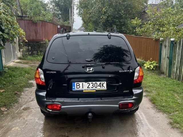 Чорний Хендай Санта Фе, об'ємом двигуна 2 л та пробігом 271 тис. км за 3000 $, фото 6 на Automoto.ua