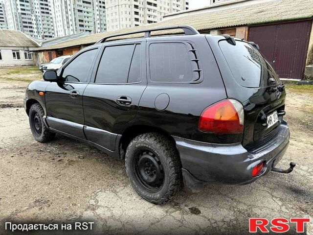 Чорний Хендай Санта Фе, об'ємом двигуна 2 л та пробігом 267 тис. км за 2500 $, фото 2 на Automoto.ua