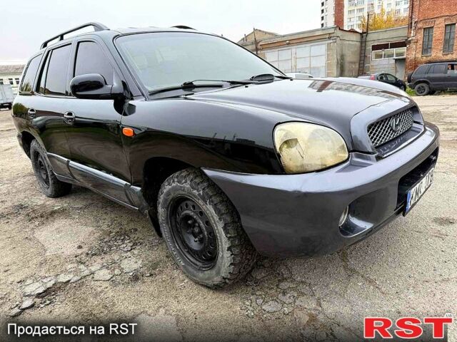 Чорний Хендай Санта Фе, об'ємом двигуна 2 л та пробігом 267 тис. км за 2500 $, фото 3 на Automoto.ua