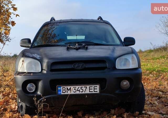 Чорний Хендай Санта Фе, об'ємом двигуна 2 л та пробігом 306 тис. км за 4199 $, фото 2 на Automoto.ua