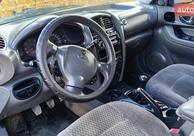 Чорний Хендай Санта Фе, об'ємом двигуна 2 л та пробігом 306 тис. км за 4199 $, фото 16 на Automoto.ua