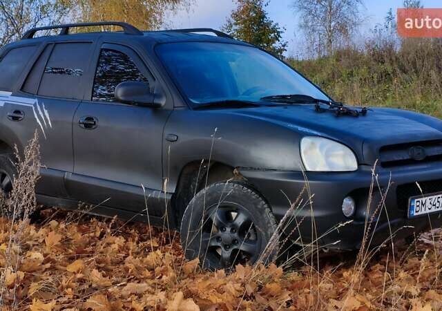 Чорний Хендай Санта Фе, об'ємом двигуна 2 л та пробігом 306 тис. км за 4199 $, фото 11 на Automoto.ua