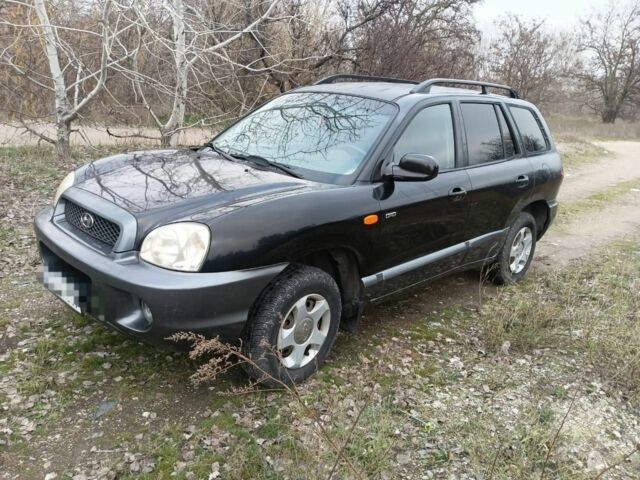 Чорний Хендай Санта Фе, об'ємом двигуна 2 л та пробігом 258 тис. км за 3000 $, фото 4 на Automoto.ua