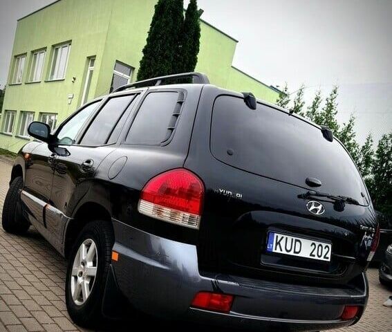 Черный Хендай Санта Фе, объемом двигателя 2.2 л и пробегом 244 тыс. км за 2200 $, фото 4 на Automoto.ua