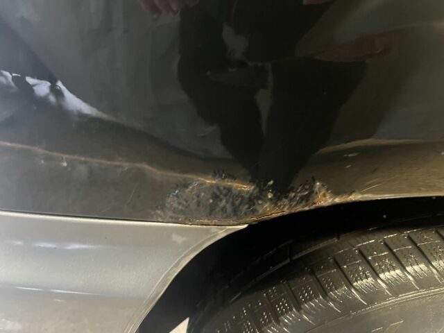 Чорний Хендай Санта Фе, об'ємом двигуна 2 л та пробігом 383 тис. км за 3300 $, фото 4 на Automoto.ua