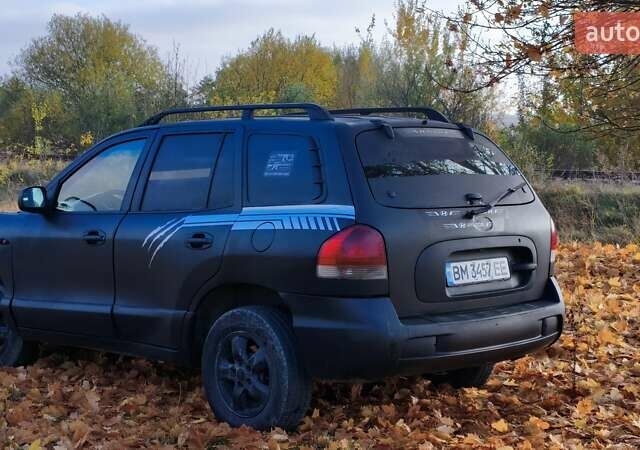 Чорний Хендай Санта Фе, об'ємом двигуна 2 л та пробігом 306 тис. км за 4199 $, фото 9 на Automoto.ua