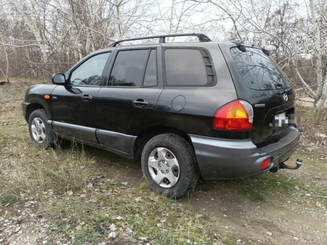 Чорний Хендай Санта Фе, об'ємом двигуна 2 л та пробігом 258 тис. км за 3000 $, фото 1 на Automoto.ua