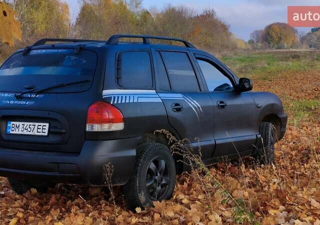 Чорний Хендай Санта Фе, об'ємом двигуна 2 л та пробігом 306 тис. км за 4199 $, фото 10 на Automoto.ua