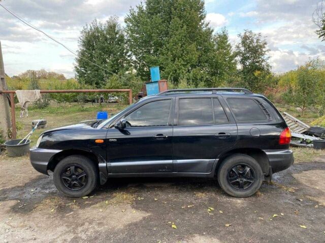 Черный Хендай Санта Фе, объемом двигателя 2 л и пробегом 200 тыс. км за 2850 $, фото 8 на Automoto.ua