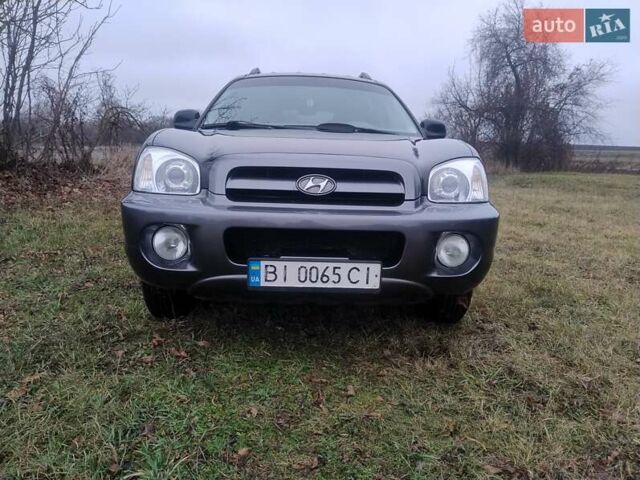 Чорний Хендай Санта Фе, об'ємом двигуна 2 л та пробігом 203 тис. км за 7100 $, фото 8 на Automoto.ua