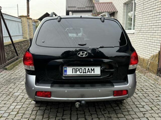 Чорний Хендай Санта Фе, об'ємом двигуна 2.35 л та пробігом 186 тис. км за 6000 $, фото 4 на Automoto.ua