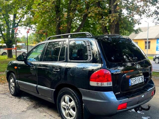 Чорний Хендай Санта Фе, об'ємом двигуна 2 л та пробігом 360 тис. км за 3800 $, фото 2 на Automoto.ua