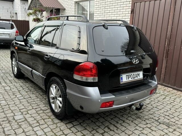 Чорний Хендай Санта Фе, об'ємом двигуна 2.35 л та пробігом 186 тис. км за 6000 $, фото 3 на Automoto.ua