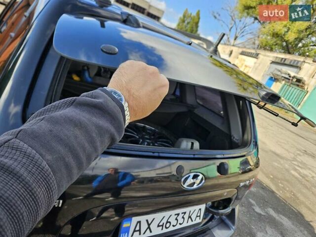 Черный Хендай Санта Фе, объемом двигателя 2 л и пробегом 225 тыс. км за 5850 $, фото 8 на Automoto.ua