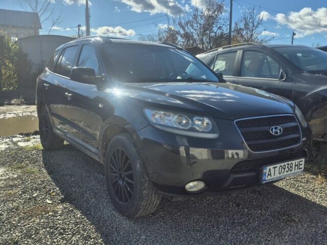 Чорний Хендай Санта Фе, об'ємом двигуна 2.2 л та пробігом 238 тис. км за 6500 $, фото 2 на Automoto.ua