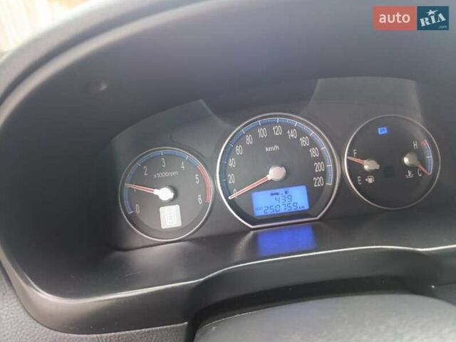 Черный Хендай Санта Фе, объемом двигателя 2.19 л и пробегом 250 тыс. км за 8600 $, фото 11 на Automoto.ua
