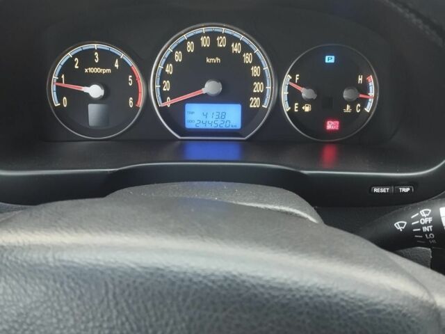 Черный Хендай Санта Фе, объемом двигателя 2.2 л и пробегом 244 тыс. км за 10500 $, фото 13 на Automoto.ua