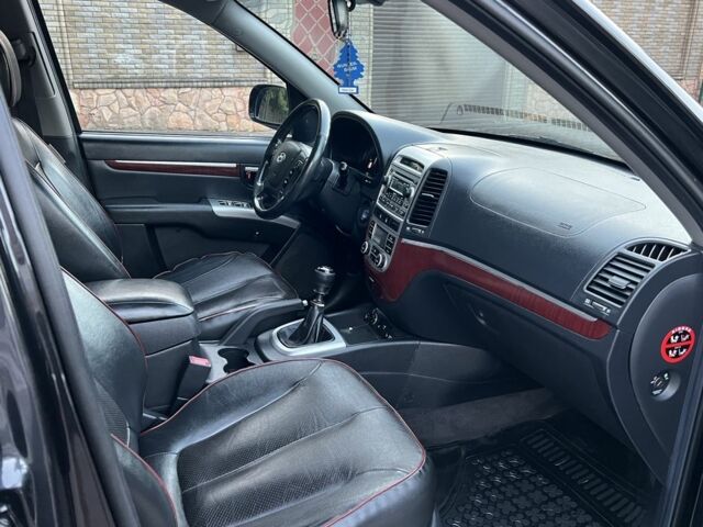 Черный Хендай Санта Фе, объемом двигателя 2.2 л и пробегом 269 тыс. км за 5769 $, фото 11 на Automoto.ua