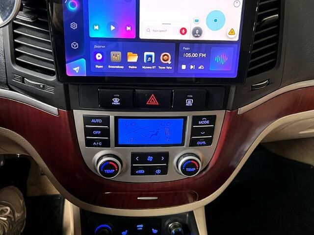 Черный Хендай Санта Фе, объемом двигателя 2.2 л и пробегом 314 тыс. км за 8600 $, фото 4 на Automoto.ua