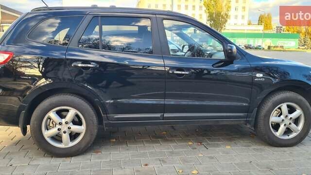 Черный Хендай Санта Фе, объемом двигателя 2.2 л и пробегом 195 тыс. км за 9500 $, фото 10 на Automoto.ua
