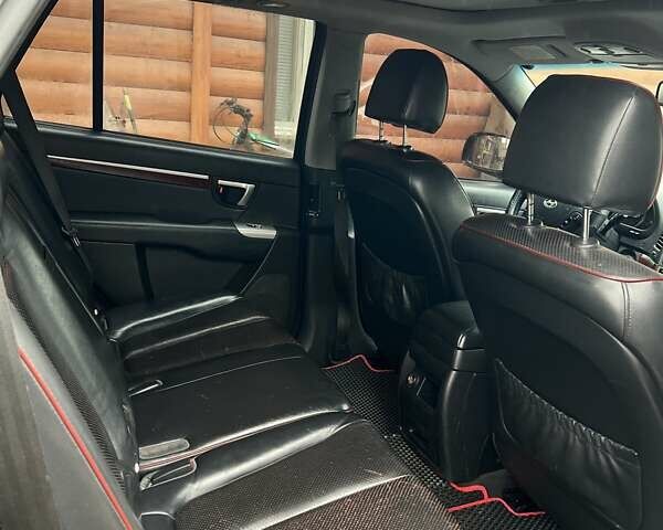 Черный Хендай Санта Фе, объемом двигателя 2.2 л и пробегом 273 тыс. км за 10000 $, фото 7 на Automoto.ua