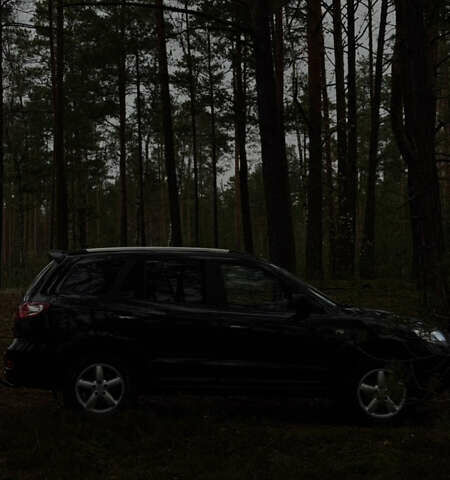 Черный Хендай Санта Фе, объемом двигателя 2.2 л и пробегом 218 тыс. км за 10350 $, фото 4 на Automoto.ua