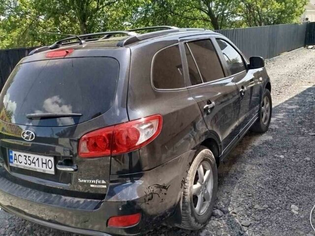 Черный Хендай Санта Фе, объемом двигателя 2.2 л и пробегом 290 тыс. км за 7350 $, фото 3 на Automoto.ua