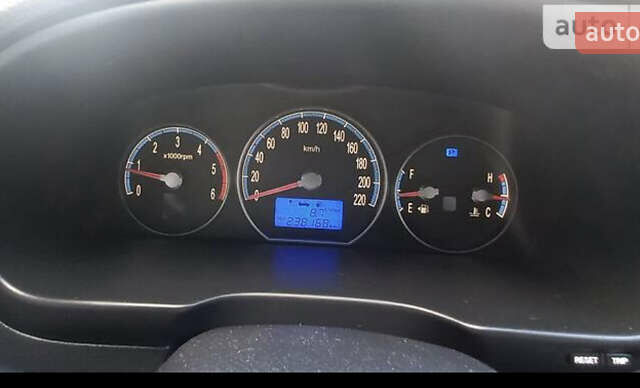 Черный Хендай Санта Фе, объемом двигателя 2.19 л и пробегом 240 тыс. км за 8300 $, фото 7 на Automoto.ua