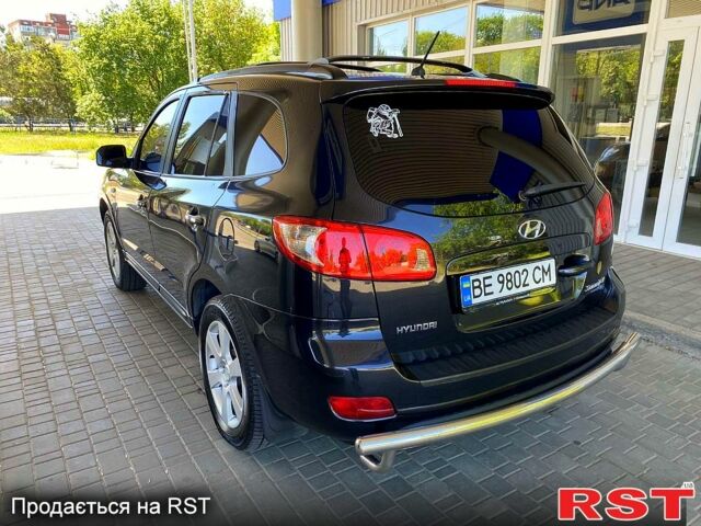 Черный Хендай Санта Фе, объемом двигателя 2.2 л и пробегом 266 тыс. км за 9400 $, фото 3 на Automoto.ua