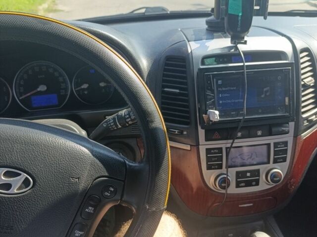 Черный Хендай Санта Фе, объемом двигателя 2.2 л и пробегом 221 тыс. км за 7900 $, фото 7 на Automoto.ua