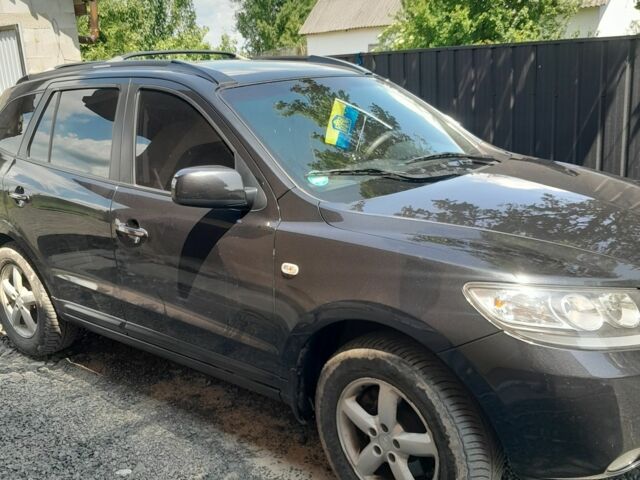 Черный Хендай Санта Фе, объемом двигателя 2.2 л и пробегом 290 тыс. км за 7350 $, фото 11 на Automoto.ua