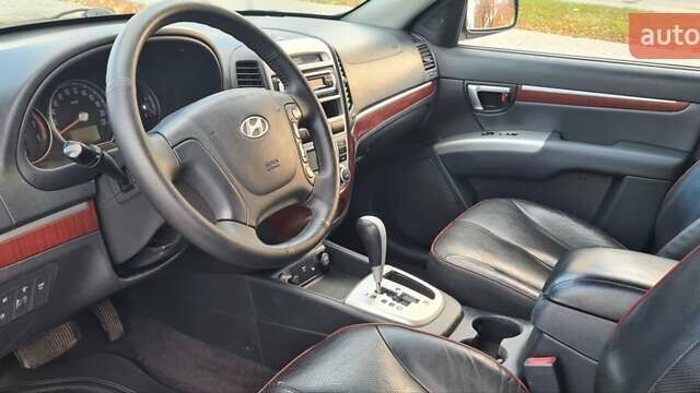 Черный Хендай Санта Фе, объемом двигателя 2.2 л и пробегом 195 тыс. км за 9500 $, фото 23 на Automoto.ua
