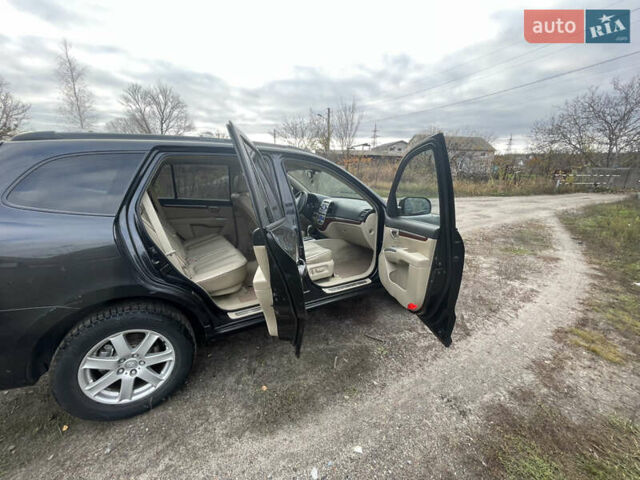 Черный Хендай Санта Фе, объемом двигателя 2.19 л и пробегом 162 тыс. км за 8500 $, фото 10 на Automoto.ua
