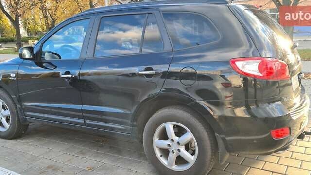 Черный Хендай Санта Фе, объемом двигателя 2.2 л и пробегом 195 тыс. км за 9500 $, фото 11 на Automoto.ua
