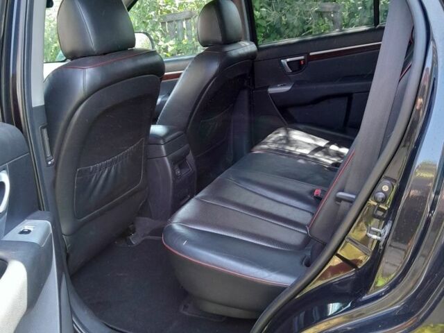 Черный Хендай Санта Фе, объемом двигателя 2.2 л и пробегом 280 тыс. км за 7531 $, фото 6 на Automoto.ua