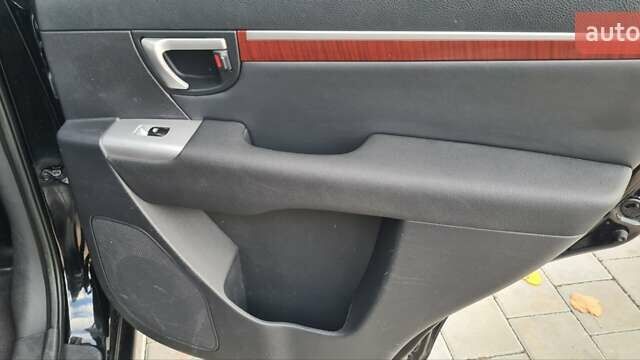 Черный Хендай Санта Фе, объемом двигателя 2.2 л и пробегом 195 тыс. км за 9500 $, фото 29 на Automoto.ua