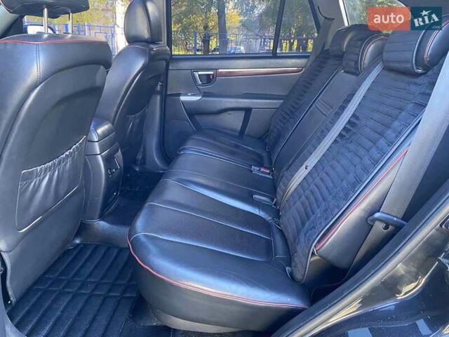 Черный Хендай Санта Фе, объемом двигателя 2.19 л и пробегом 276 тыс. км за 9999 $, фото 15 на Automoto.ua