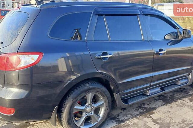 Черный Хендай Санта Фе, объемом двигателя 2.19 л и пробегом 240 тыс. км за 8300 $, фото 12 на Automoto.ua