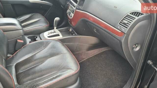 Черный Хендай Санта Фе, объемом двигателя 2.2 л и пробегом 195 тыс. км за 9500 $, фото 24 на Automoto.ua