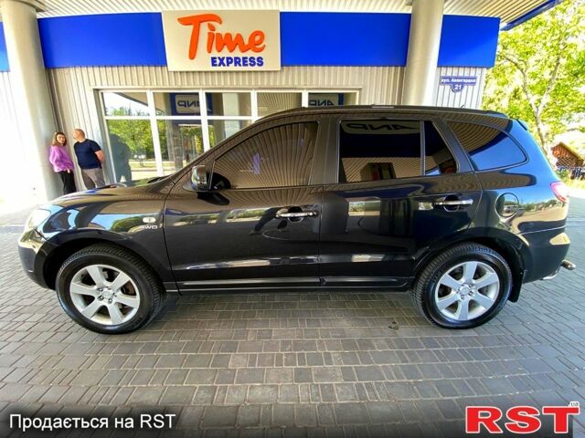 Черный Хендай Санта Фе, объемом двигателя 2.2 л и пробегом 266 тыс. км за 9400 $, фото 4 на Automoto.ua