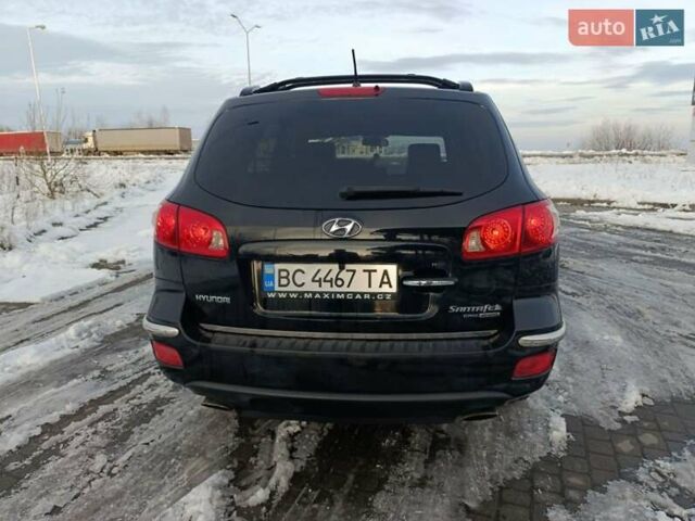 Черный Хендай Санта Фе, объемом двигателя 2.19 л и пробегом 250 тыс. км за 8600 $, фото 2 на Automoto.ua