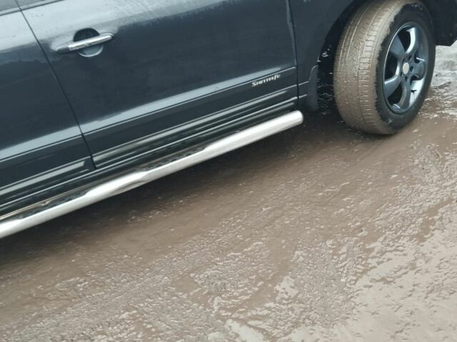 Черный Хендай Санта Фе, объемом двигателя 2.2 л и пробегом 244 тыс. км за 10500 $, фото 5 на Automoto.ua