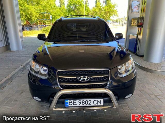 Черный Хендай Санта Фе, объемом двигателя 2.2 л и пробегом 266 тыс. км за 9400 $, фото 1 на Automoto.ua