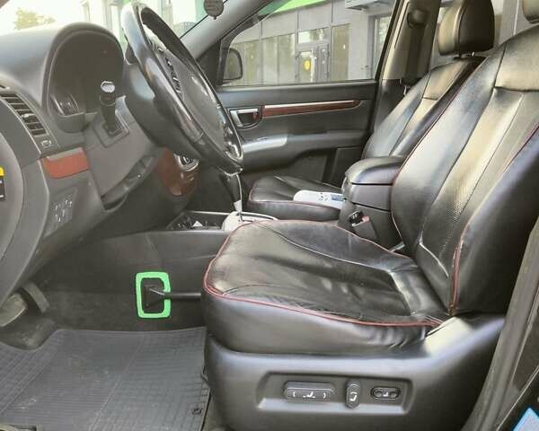 Чорний Хендай Санта Фе, об'ємом двигуна 2.2 л та пробігом 263 тис. км за 9600 $, фото 6 на Automoto.ua