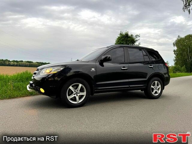 Черный Хендай Санта Фе, объемом двигателя 2.2 л и пробегом 240 тыс. км за 10400 $, фото 8 на Automoto.ua