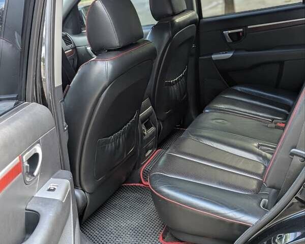 Черный Хендай Санта Фе, объемом двигателя 2.2 л и пробегом 280 тыс. км за 8300 $, фото 9 на Automoto.ua